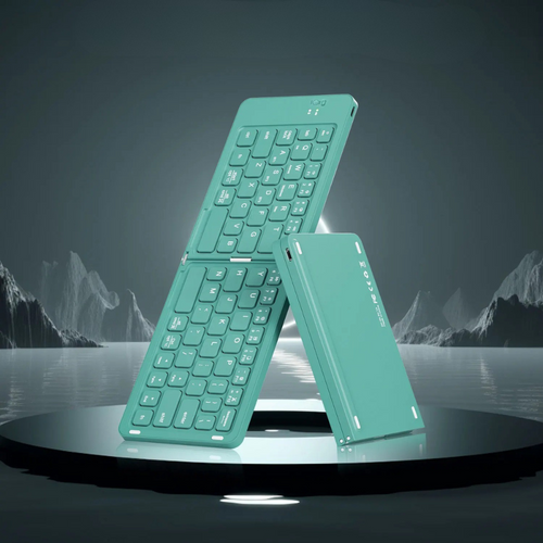 KeyFold™ – Rechargeable Foldable Wireless Keyboard