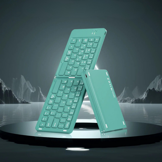 KeyFold™ – Rechargeable Foldable Wireless Keyboard