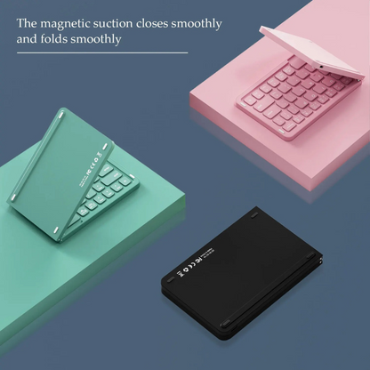 KeyFold™ – Rechargeable Foldable Wireless Keyboard