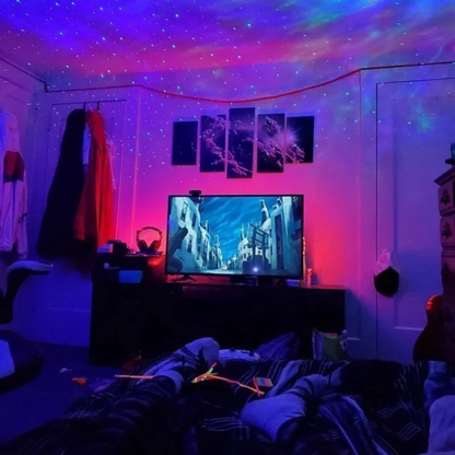StarMuse™ – LED Galaxy Projector with Bluetooth Music Player